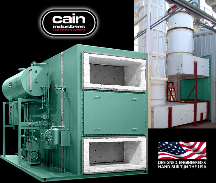 Cain Industries ESG - Exhaust Steam Generation Fume Incineration Series