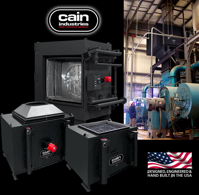 Cain Industries RTR - Rectangular Tube Recovery Boiler Economizer Series