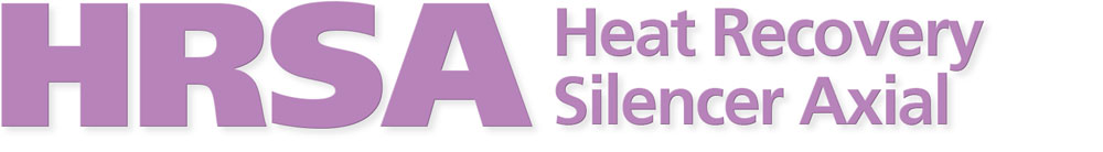 HRSA | Heat Recovery Silencer Axial